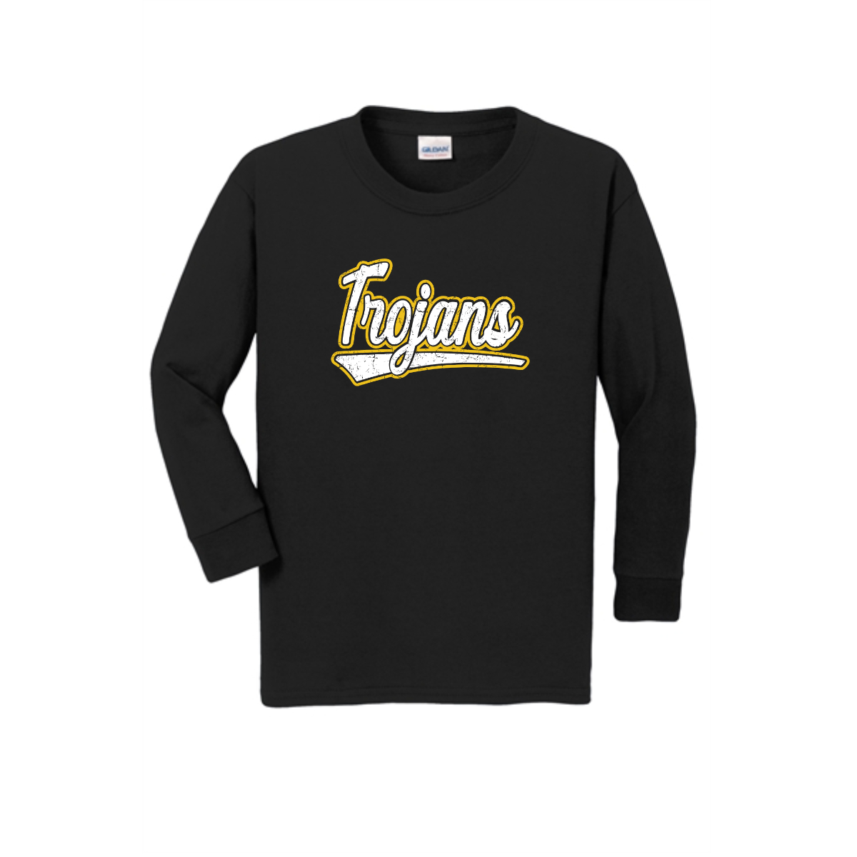 Kids Trojan Banner Long Sleeve - Kids Trojan Banner Long Sleeve - Image 0 of 3