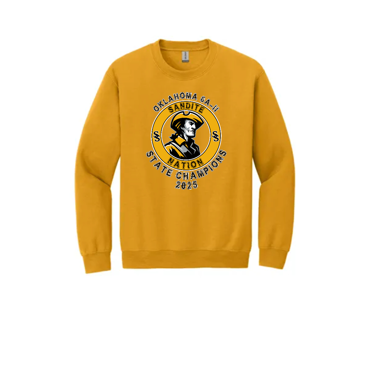 Sandite Champs Classic Adult Crewneck Sweatshirt. - Sandite Champs Classic Adult Crewneck Sweatshirt. - Image 1 of 3
