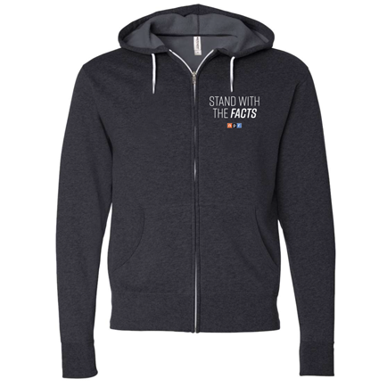 NPR Stand with the Facts Full-Zip Hoode... - NPR Stand with the Facts Full-Zip Hoode... - Image 0 of 0