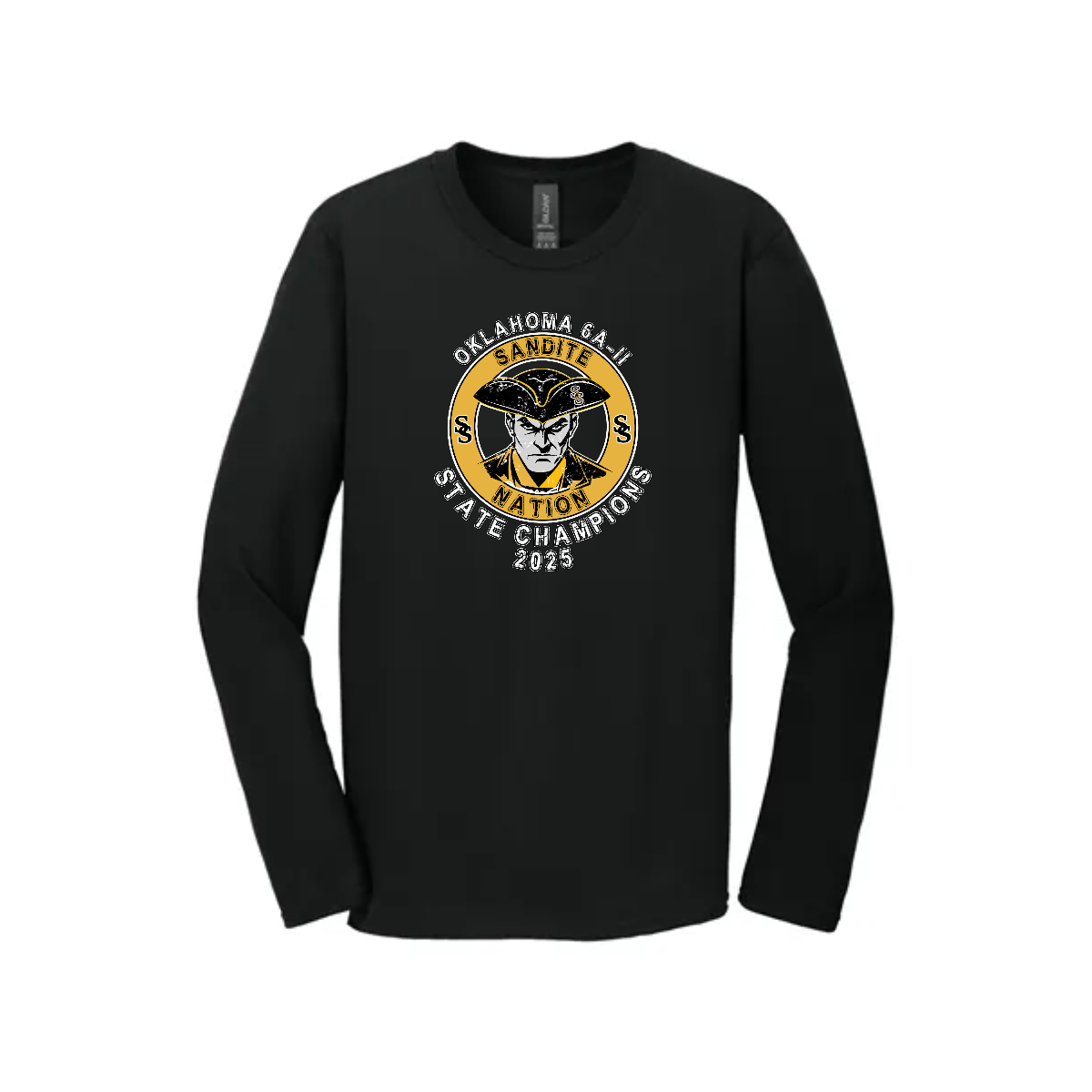 Sandite Adult Champs focus Long Sleeve T-Shirt. - Sandite Adult Champs focus Long Sleeve T-Shirt. - Image 3 of 5