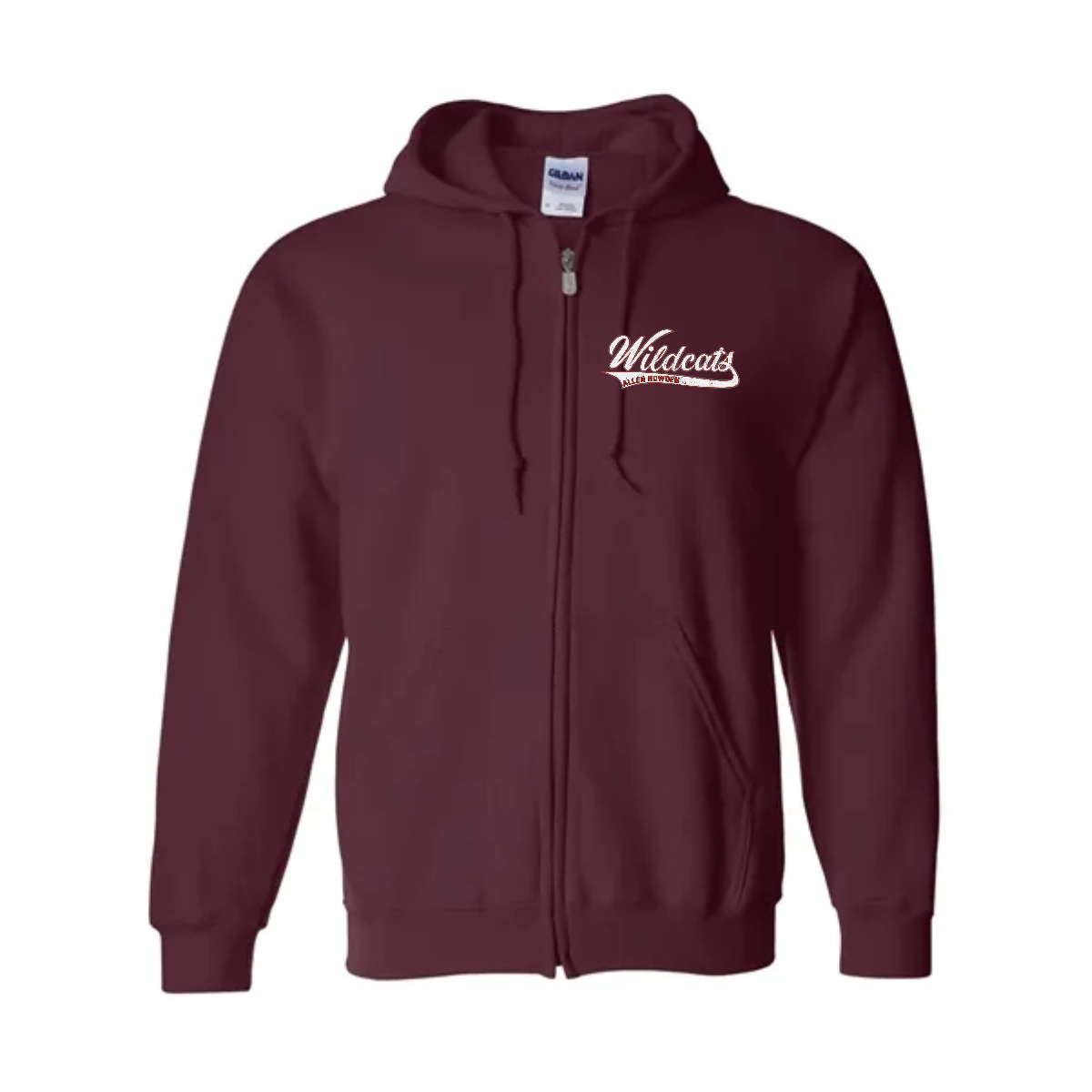 Wildcat Full-Zip Hooded Sweatshirt - Wildcat Full-Zip Hooded Sweatshirt - Image 5 of 9