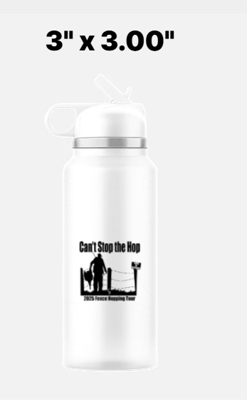 Cant Stop the Hop UTV DECAL 3X3
