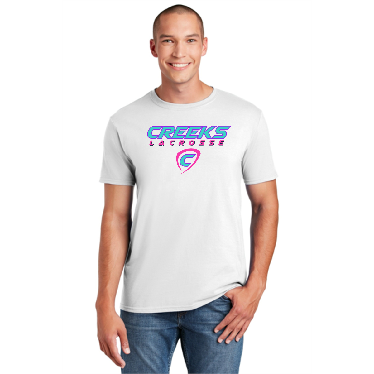 Creeks Softstyle T-Shirt. - Creeks Softstyle T-Shirt. - Image 2 of 2