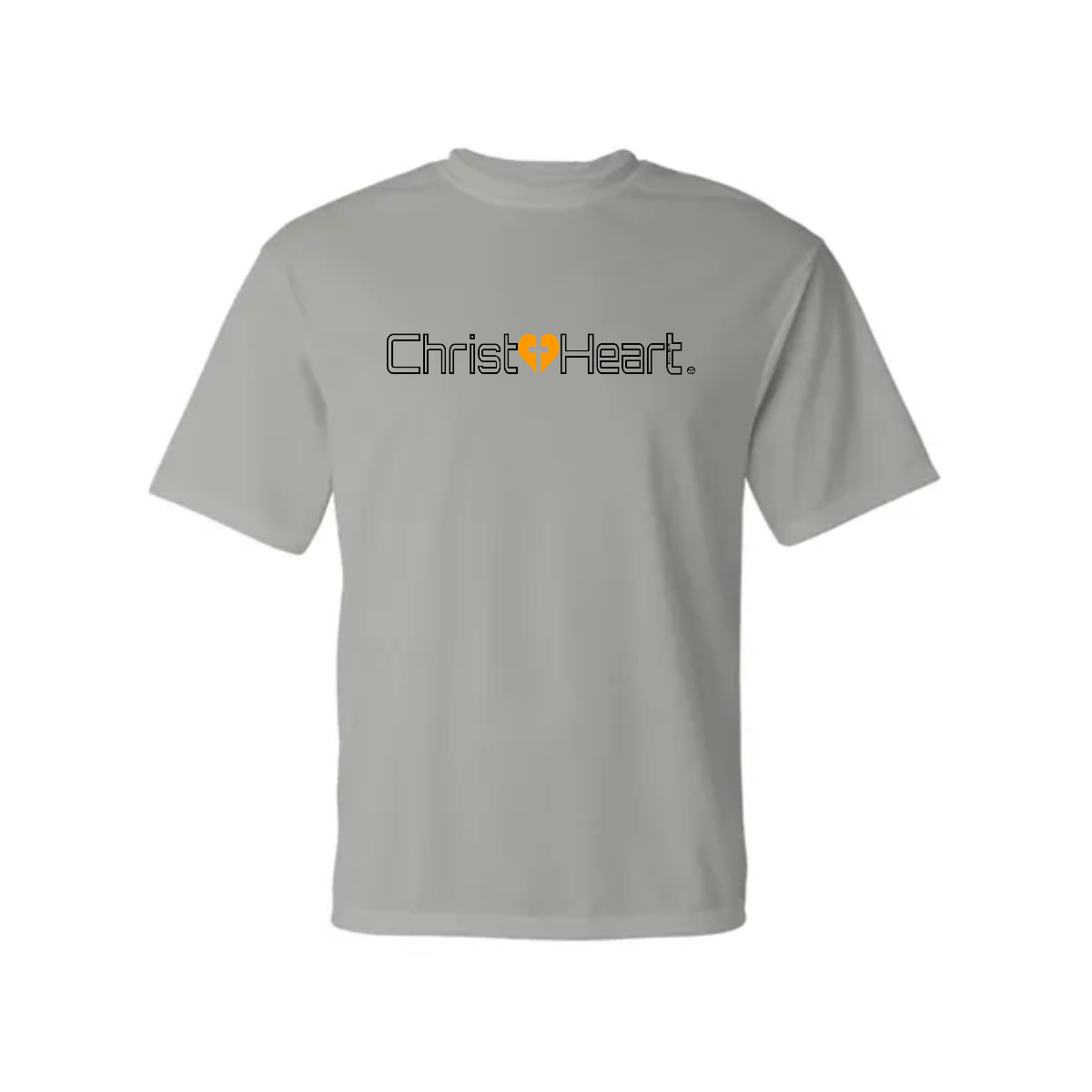 T-shirt / Christ+Heart Black Outline Performance - T-shirt / Christ+Heart Black Outline Performance - Image 6 of 6