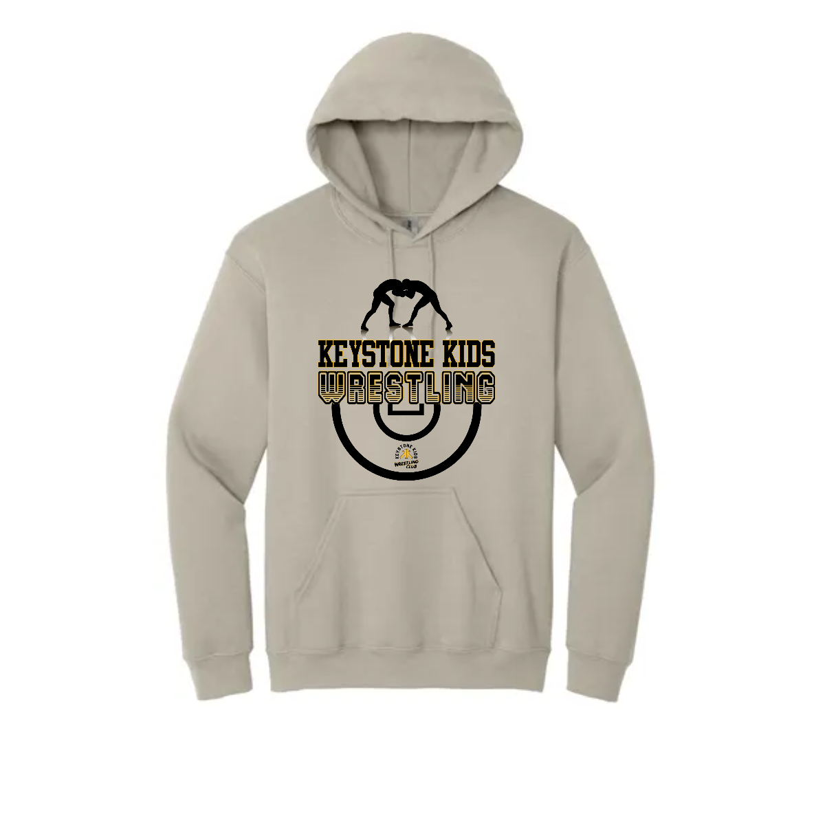 Adult KKWC Mat Hooded Sweatshirt. - Adult KKWC Mat Hooded Sweatshirt. - Image 0 of 4