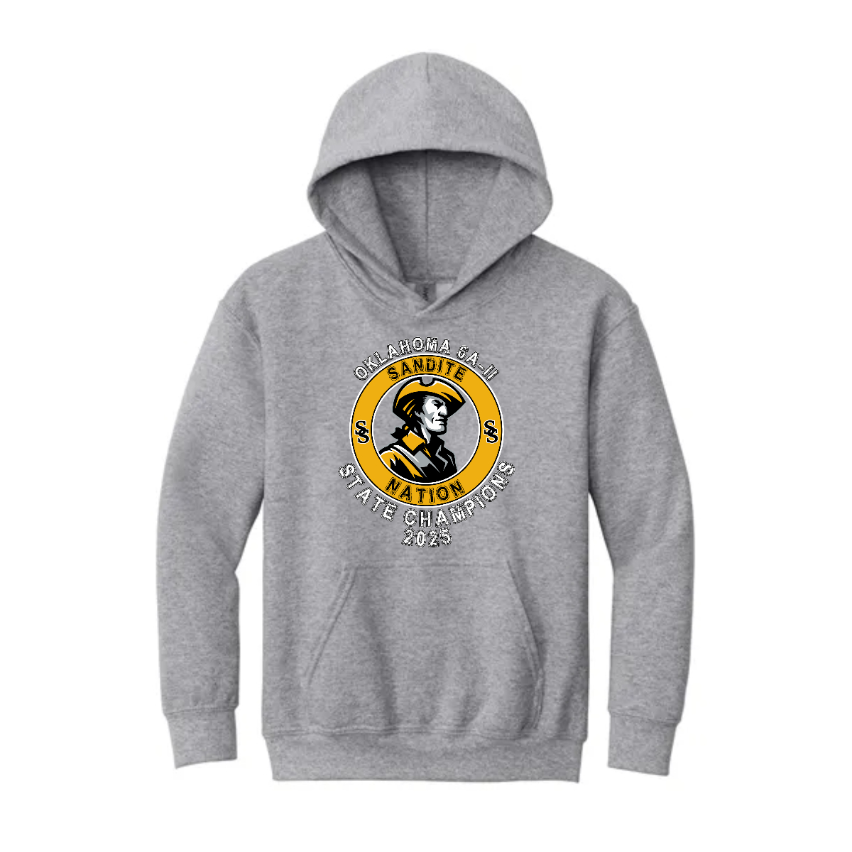 Youth Sandite Champs classic Hooded Sweatshirt. - Youth Sandite Champs classic Hooded Sweatshirt. - Image 0 of 3