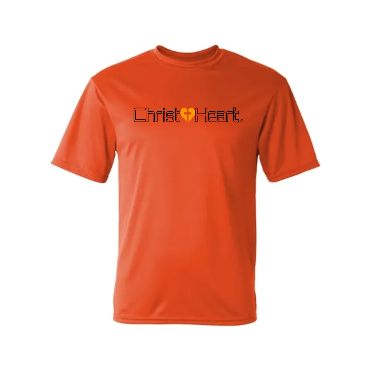 T-shirt / Christ+Heart Black Outline Performance - T-shirt / Christ+Heart Black Outline Performance - Image 5 of 6