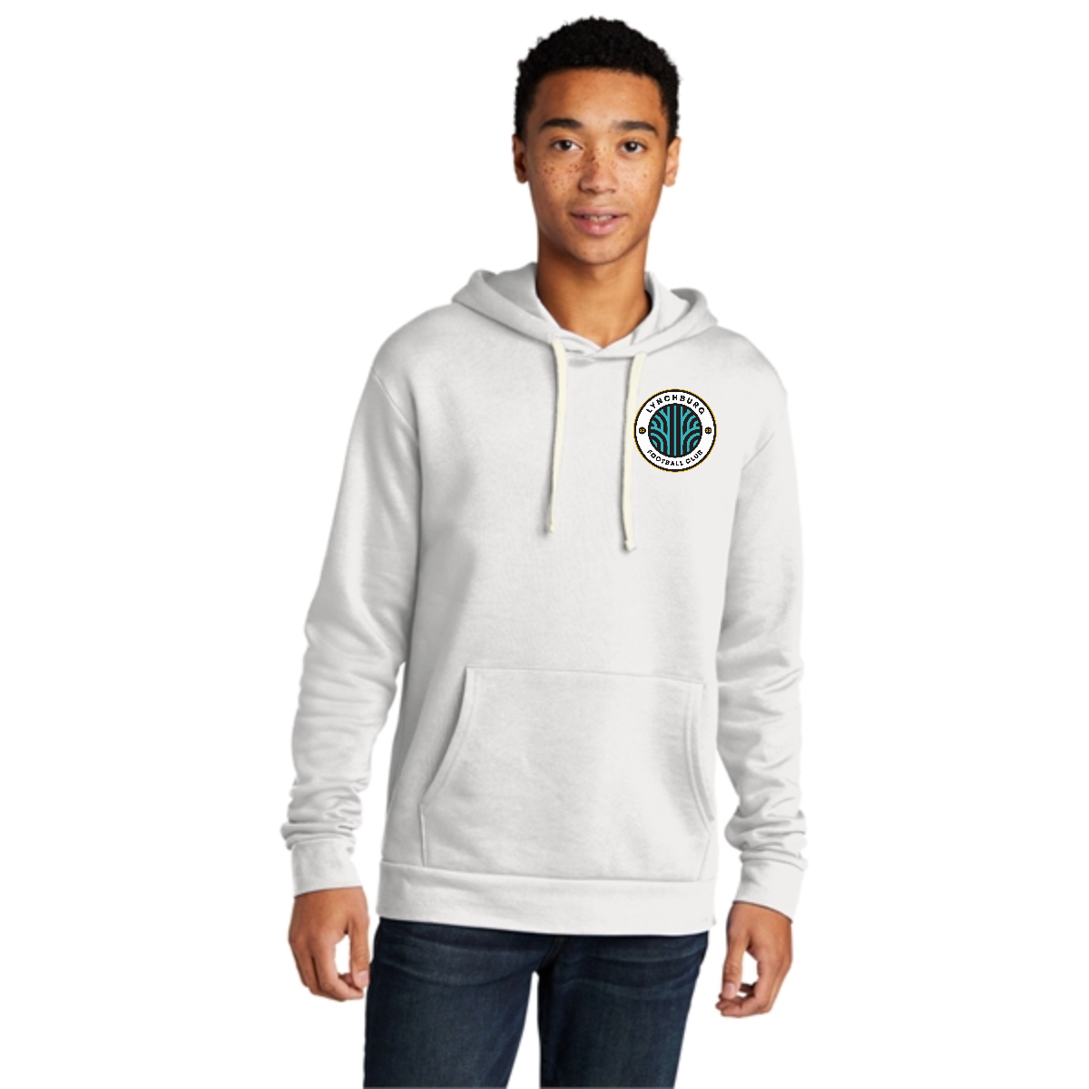 Next Level Apparel Adult Santa Barbara Pullover Hoodie.