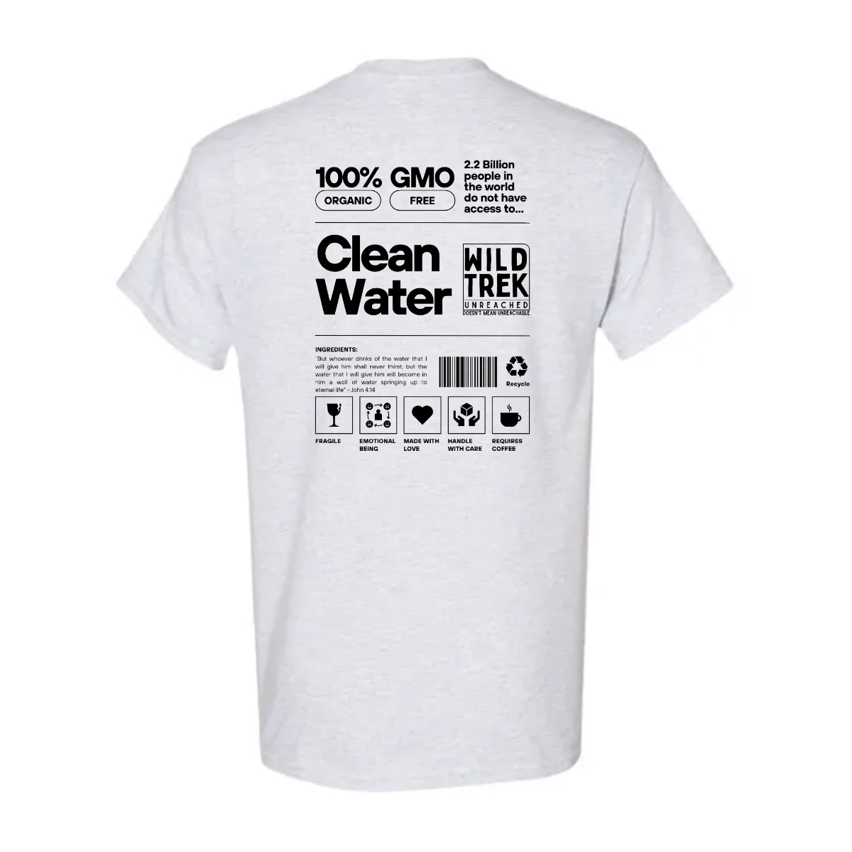 Water Instructions Heavy Cotton™ T-Shirt - Water Instructions Heavy Cotton™ T-Shirt - Image 6 of 8