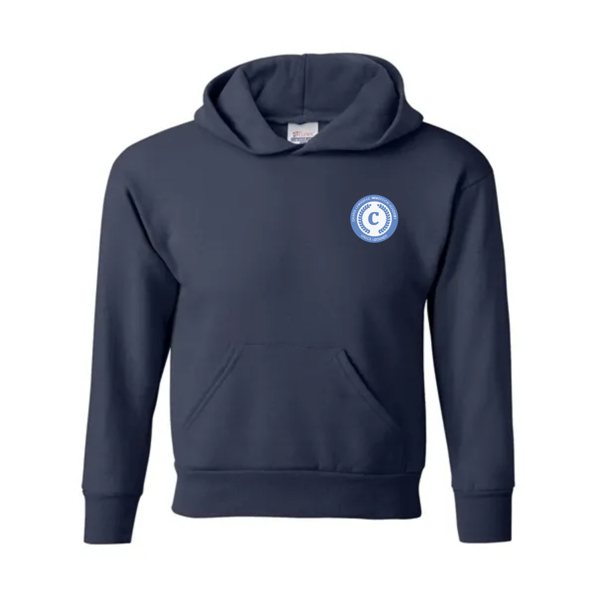 Hanes Youth Ecosmart® Hooded Sweatshirt - Hanes Youth Ecosmart® Hooded Sweatshirt - Image 1 of 1
