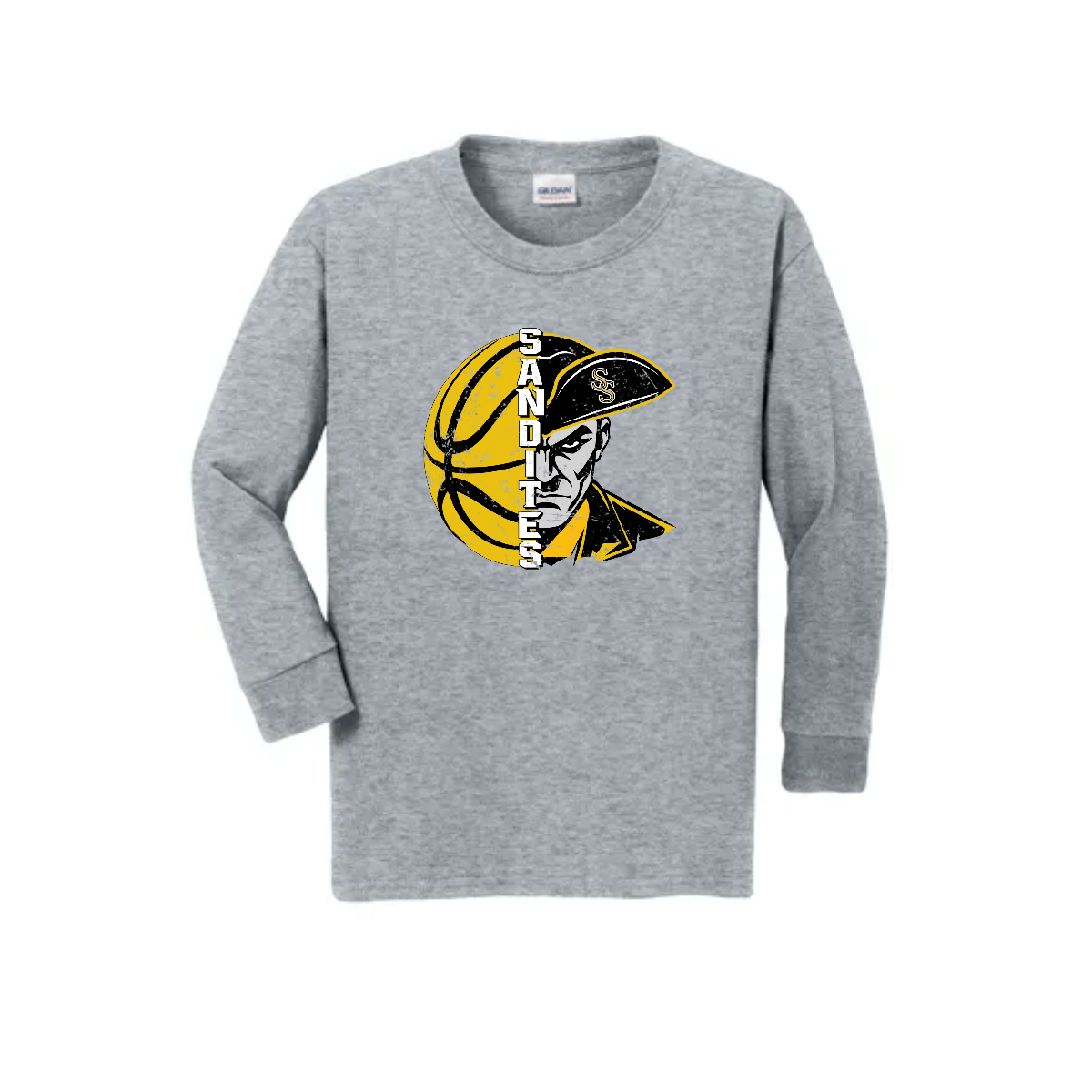 Youth Sandite FOCUS Long Sleeve T-Shirt. - Youth Sandite FOCUS Long Sleeve T-Shirt. - Image 2 of 3