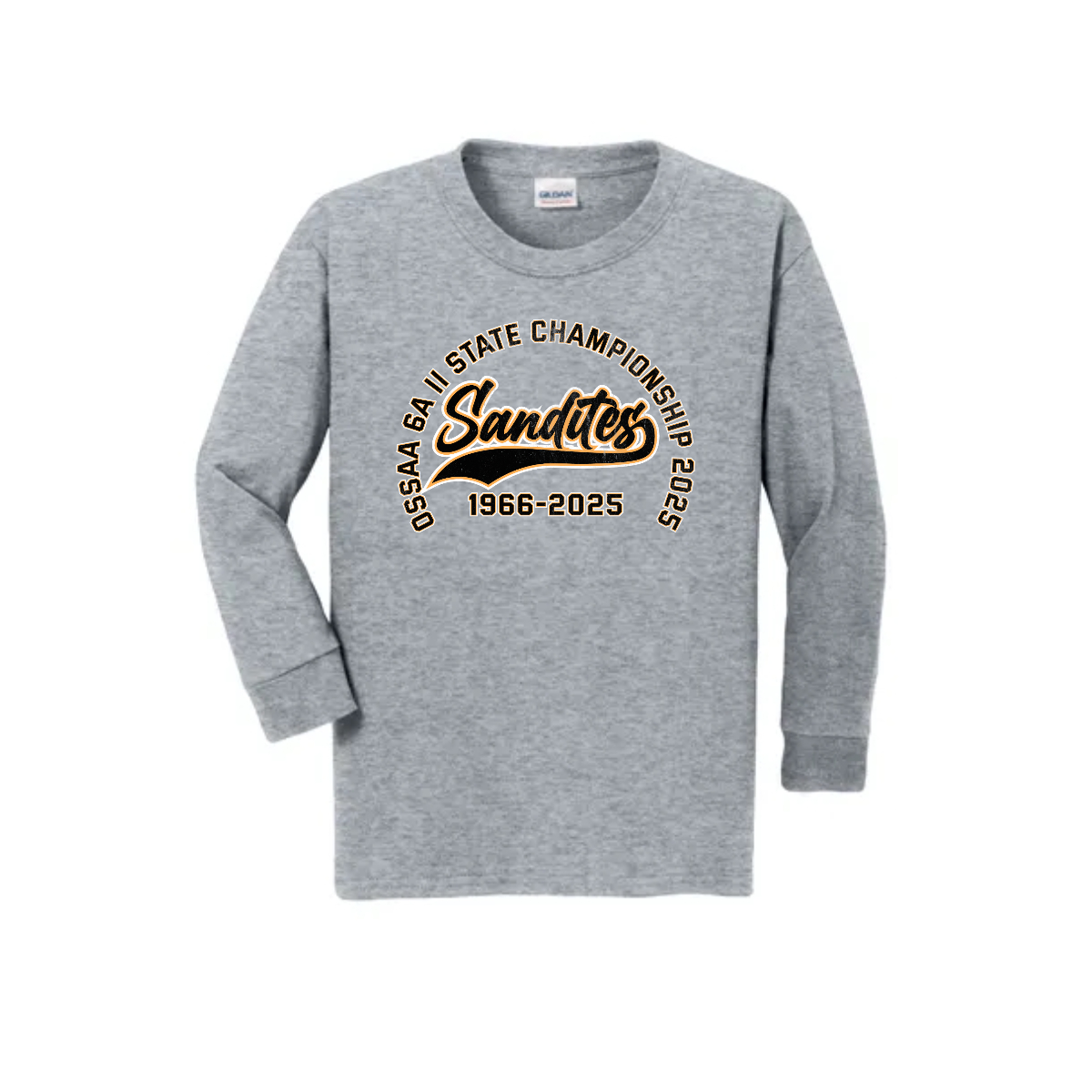 Sandite Championship 2 Youth Long Sleeve T-Shirt. - Sandite Championship 2 Youth Long Sleeve T-Shirt. - Image 0 of 3