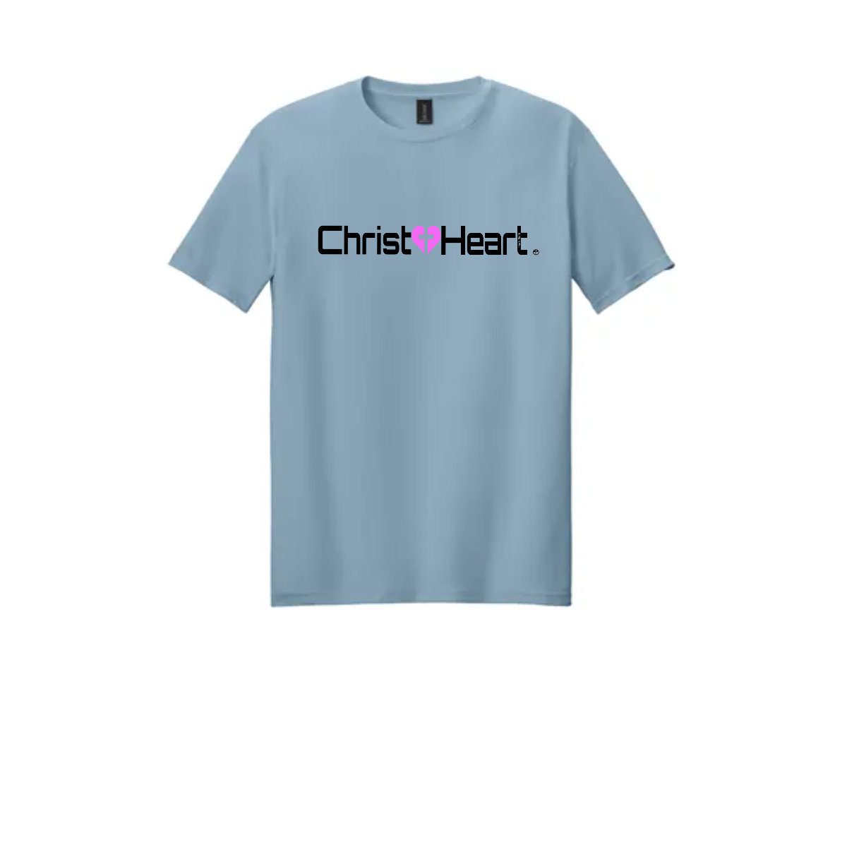 Christ+Heart Pink Black T-Shirt. - Christ+Heart Pink Black T-Shirt. - Image 0 of 5