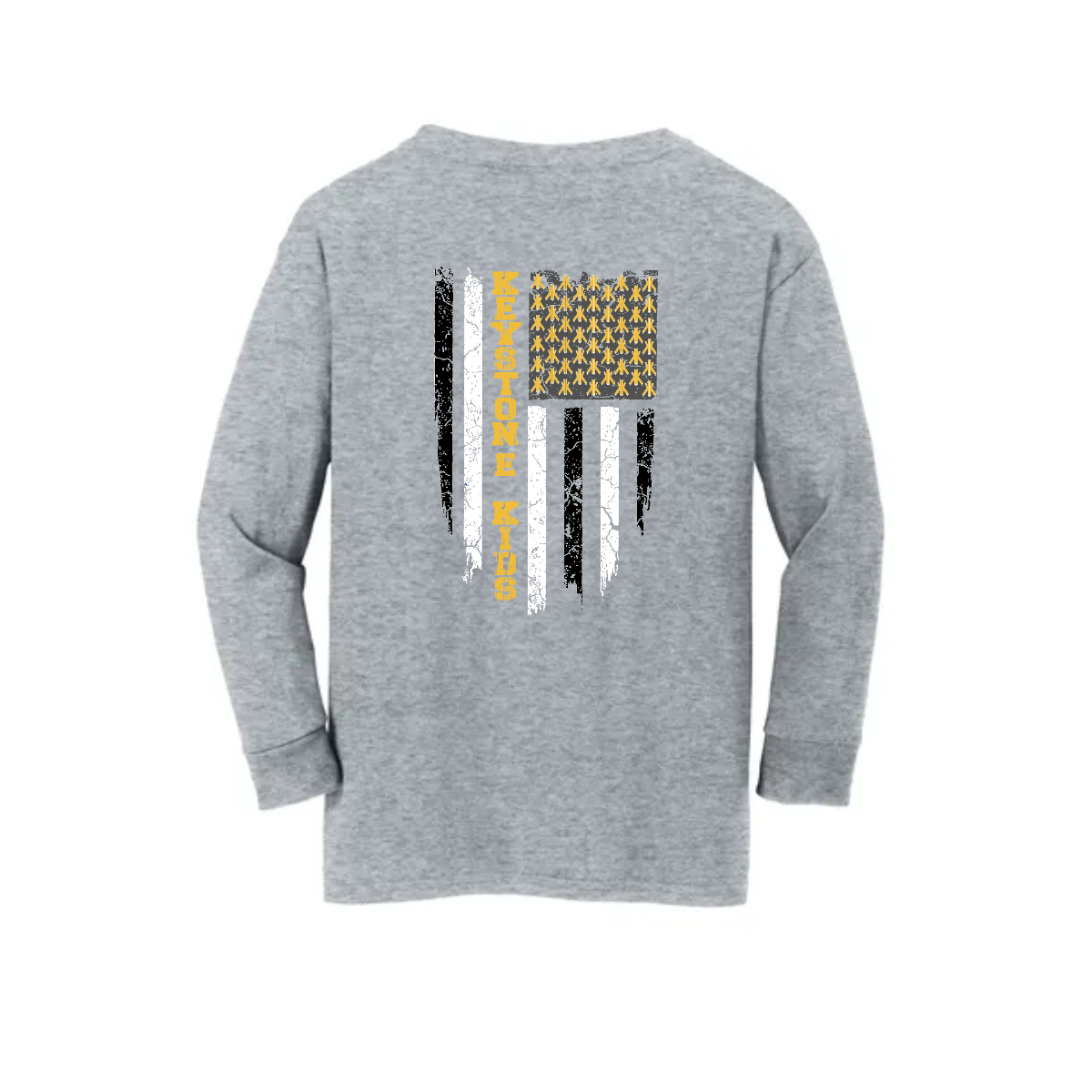 Youth KK Flag Long Sleeve T-Shirt. - Youth KK Flag Long Sleeve T-Shirt. - Image 2 of 6