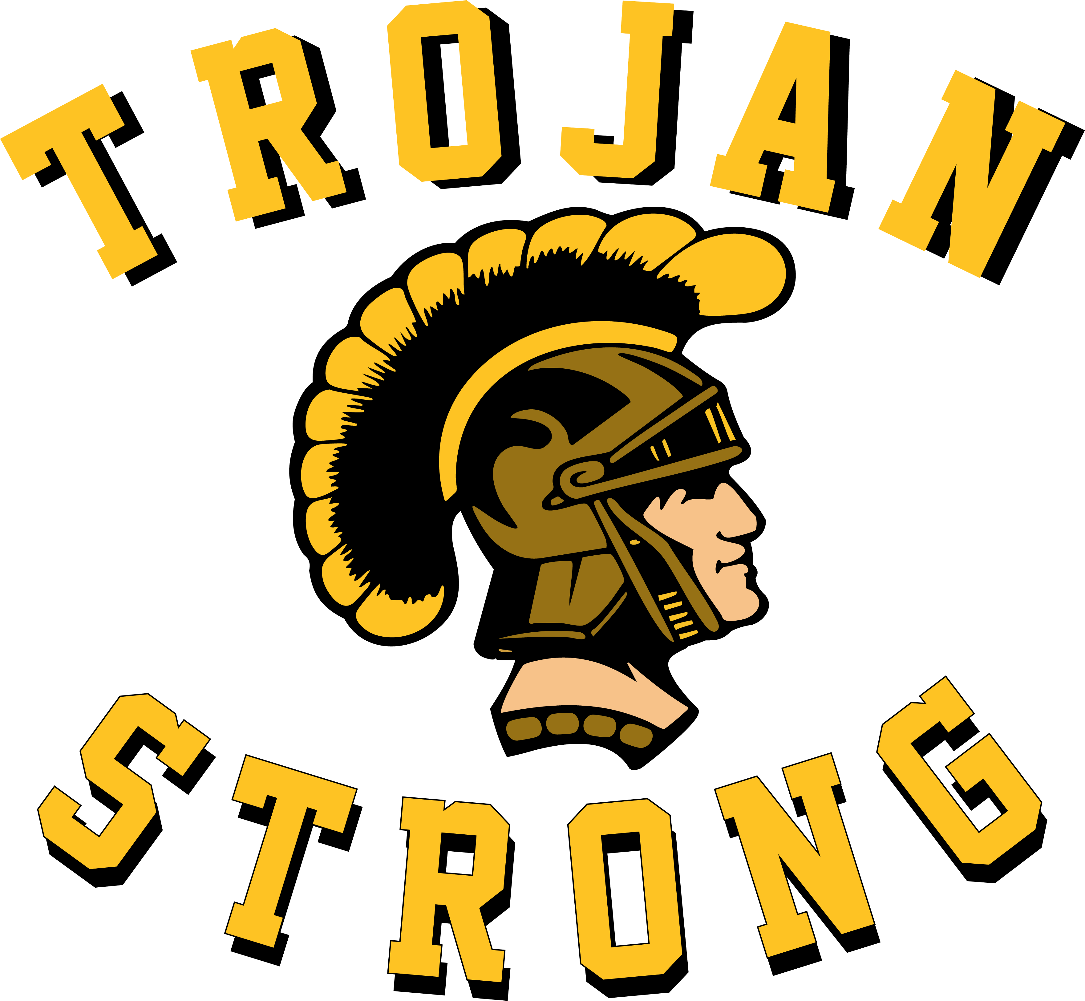 Kids Trojan Strong T-Shirt - Kids Trojan Strong T-Shirt - Image 1 of 4