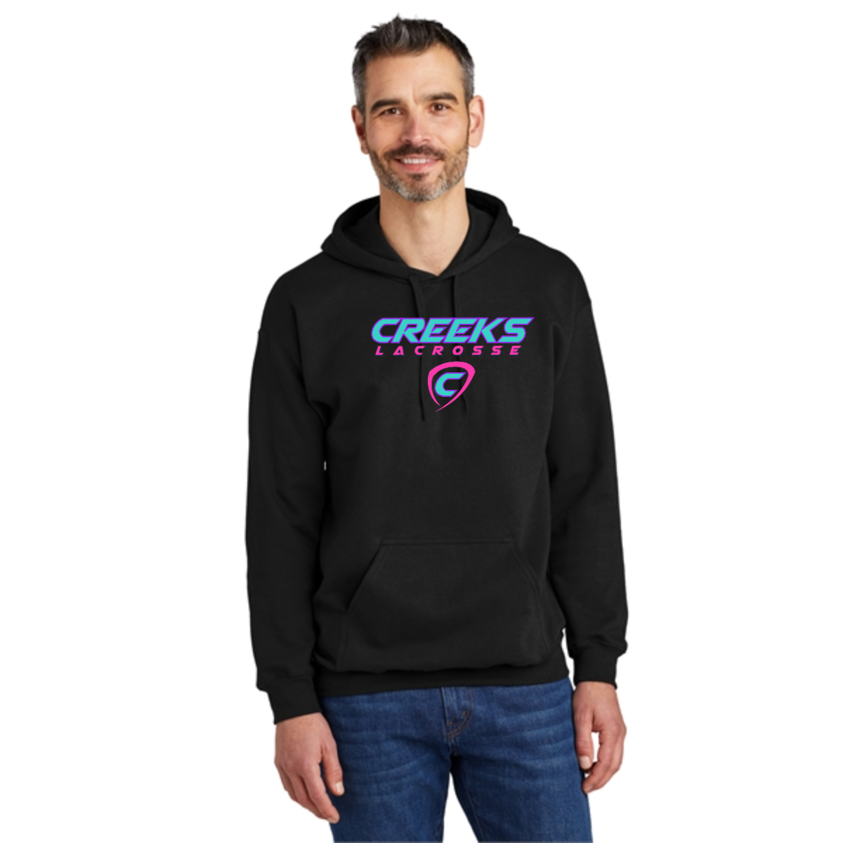 Creeks Softstyle Pullover Hooded Sweatshirt - Creeks Softstyle Pullover Hooded Sweatshirt - Image 2 of 2