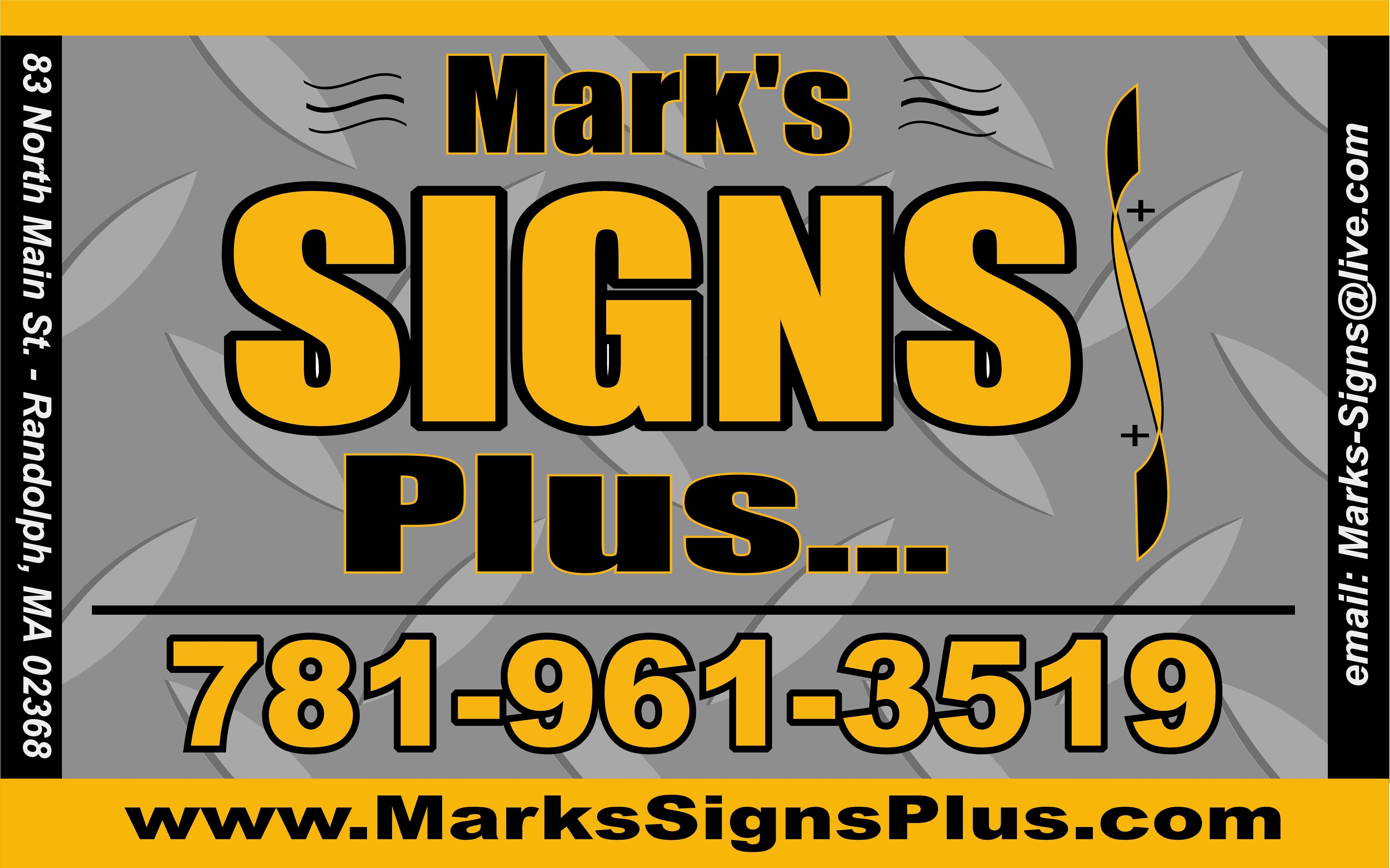 Mark's Signs Plus